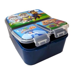 CONTENEDOR HERMETICO CON DIVISION PAW PATROL