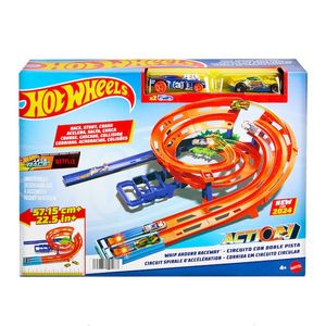PISTA HOT WHEELS ACTION CHOQUE EN LA PISTA