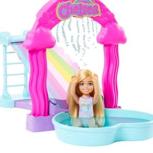 MUÑECA BARBIE CHELSEA PARQUE ACUATICO CON TOBOGAN