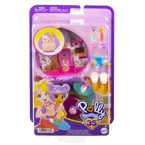 PLAYSET POLLY POCKET MICRO ESTUCHE DE CAFETERIA ERIZO