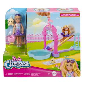MUÑECA BARBIE CHELSEA PARQUE ACUATICO CON TOBOGAN
