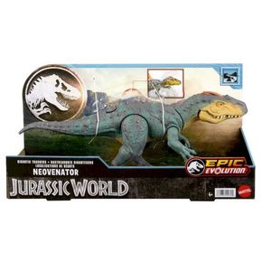 DINOSAURIO JURASSIC WORLD RASTREADORES GIGANTES NEOVENATOR