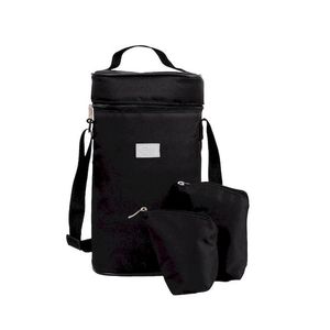 MOCHILA PORTATERMO ELF CON YERBERA Y AZUCARERA NEGRO