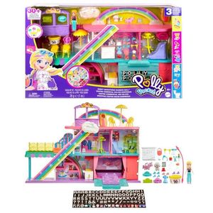 PLAYSET POLLY POCKET DULCES SORPRESAS EN CENTRO COMERCIAL