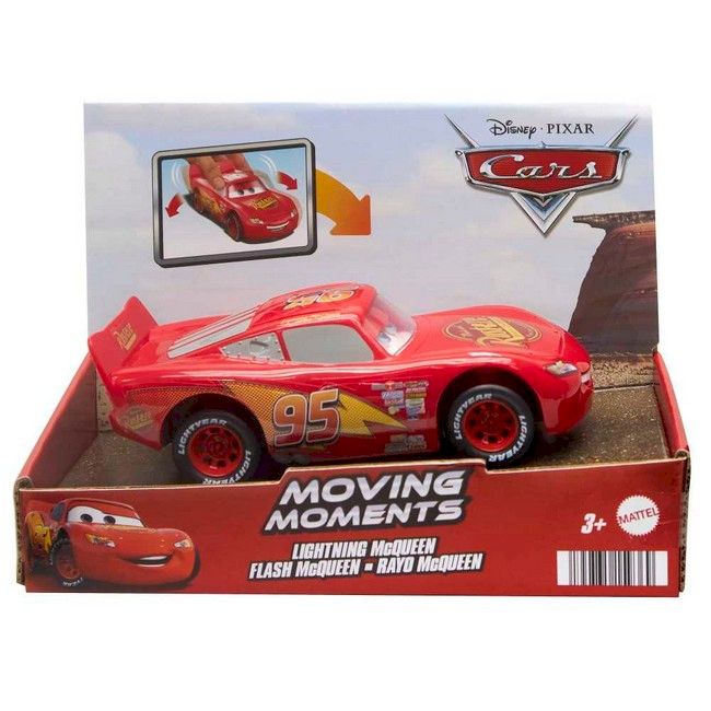 AUTO CARS RAYO MCQUEEN MOVING MOMENTS Tomy