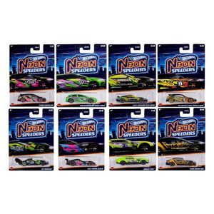 AUTO HOT WHEELS NEON SPEEDERS SURTIDOS