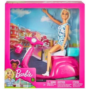 MUÑECA BARBIE MOTO SCOOTER CON ACCESORIOS