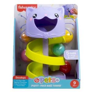 GATITO FISHER PRICE PELOTITAS RODANTES
