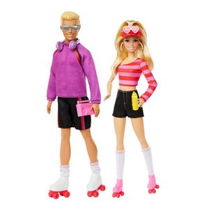 MUÑECA BARBIE Y KEN FASHIONISTAS EN PATINES