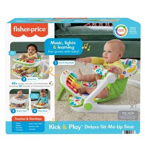 SILLA FISHER PRICE PATEA Y JUEGA PIANO PATADITAS MUSICALES