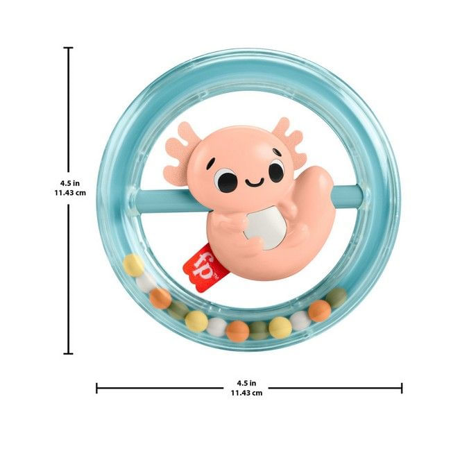Fisher-Price Baby Sensimals Leopard Rassel – Fördert Motorik & Sinne Ab 3 Monaten