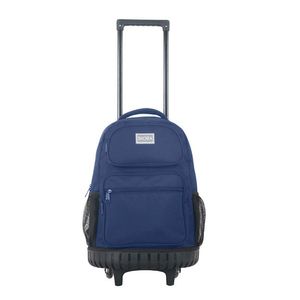 MOCHILA CARRO SKORA REFORZADA AZUL CON BASE DE GOMA 45CM