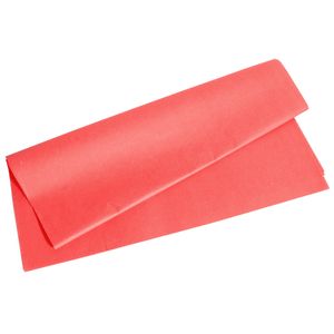 PAPEL SEDA LISO ROJO x 50