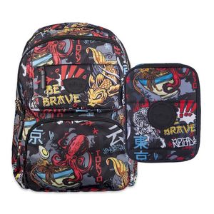MOCHILA ESP.TALBOT JAPON 43cm+CANOPLA 1 CIERRE