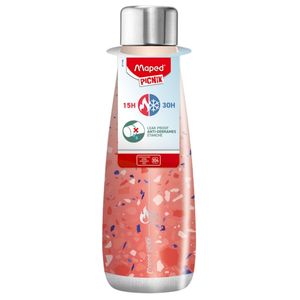 BOTELLA MAPED ACERO CONCEPT ADULTO 500ml TERRAZZO