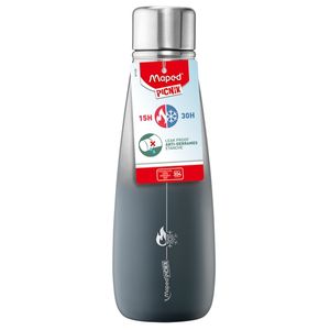 BOTELLA MAPED ACERO CONCEPT ADULTO 500ml GRIS