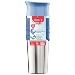BOTELLA MAPED ACERO CONCEPT ADULTO 320ml CELESTE
