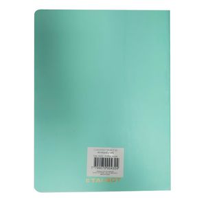 CUADERNO TALBOT 17x25 T/FLEX. VERDE AGUA 40hjs LISO