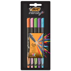 MICROFIBRA BIC INTENSITY FASHION x 5 SURT.