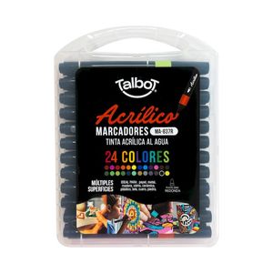MARCADOR TALBOT ACRILICO VALIJA x24u