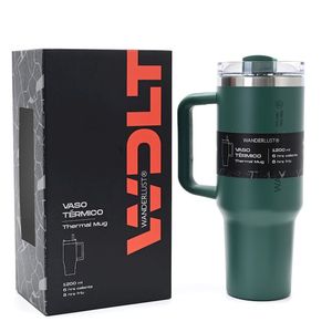 VASO TERMICO WANDERLUST VERDE CON BOMBILLA 1200ml