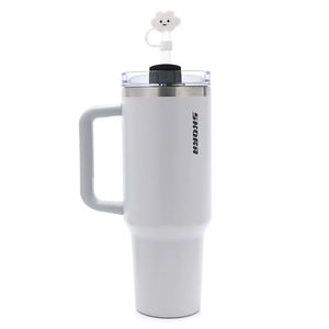 VASO TERMICO SKORA GRIS CON BOMBILLA Y TAPON NUBE 1200ml