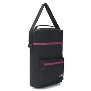 BOLSO MATERO GOODPAK NEGRO CON FUCSIA 38cm