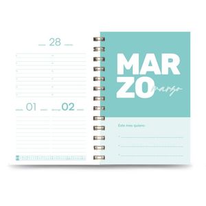 AGENDA 2025 DIARIA CARTERA C/ESP. 10x15  BONJOUR