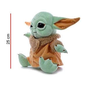 MUÑECO PELUCHE STAR WARS BABY YODA 25cm.