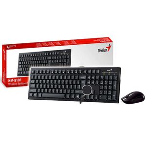 TECLADO + MOUSE GENIUS INALAMBRICO KM-8101 NEGRO