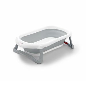 BAÑERA LOVE PLEGABLE CON SOPORTE REDUCTOR 72cm. GRIS