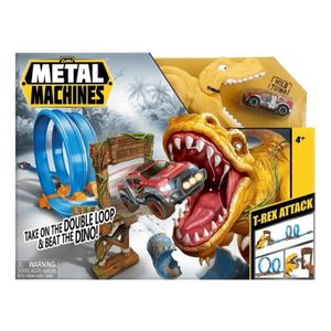 PISTA T-REX METAL MACHINES AUTO CON LANZADOR