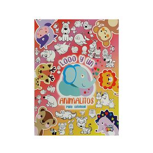 LIBRO PLOW 1000 Y UN ANIMALITOS PARA COLOREAR
