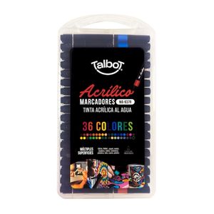 MARCADOR TALBOT ACRILICO VALIJA x36u