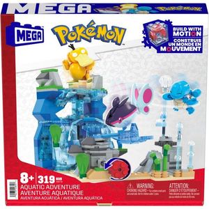 BLOQUES MEGA POKEMON AVENTURAS ACUATICAS