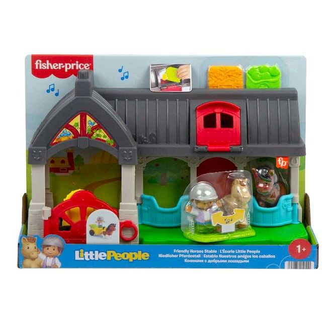 PLAYSET FISHER PRICE LITTLE PEOPLE JUEGO DE ESTABLO Tomy