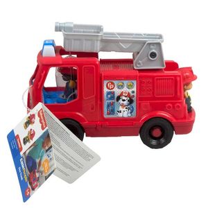 VEHICULO FISHER PRICE LITTLE PEOPLE CAMION DE BOMBEROS MUSICAL