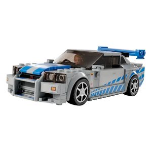 BLOQUE LEGO SPEED NISSAN SKYLINE GT R 319pzas