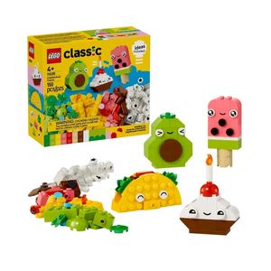 BLOQUE LEGO CLASSIC CREATIVE AMIGOS NUTRITIVOS 150pzas