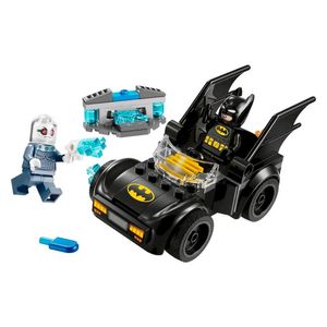 BLOQUE LEGO SUPER HEROES BATMAN Y BATIMOBIL VS MR. FREEZE 63pzas.