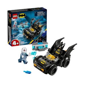 BLOQUE LEGO SUPER HEROES BATMAN Y BATIMOBIL VS MR. FREEZE 63pzas.