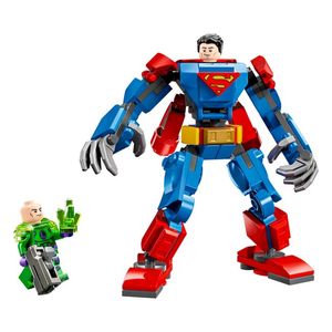 BLOQUE LEGO SUPER HEROES ARMADURA ROBOTICA SUPERMAN VS.LEX LUTHOR 120pzas.