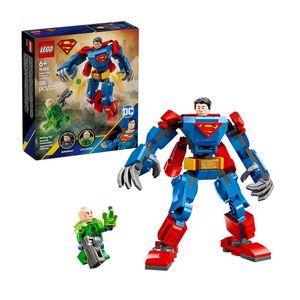 BLOQUE LEGO SUPER HEROES ARMADURA ROBOTICA SUPERMAN VS.LEX LUTHOR 120pzas.