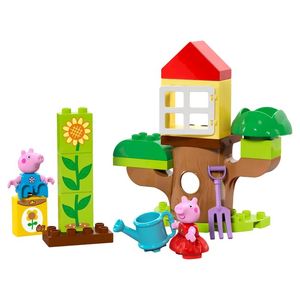 BLOQUE LEGO DUPLO PEPA PIG JARDIN Y CASA DEL ARBOL 20pzas