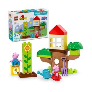 BLOQUE LEGO DUPLO PEPA PIG JARDIN Y CASA DEL ARBOL 20pzas