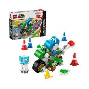 BLOQUE LEGO SUPER MARIO KART MOTO YOSHI 133pzas