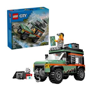 BLOQUE LEGO CITY TODOTERRENO 4X4 DE MONTAÑA 221pzas