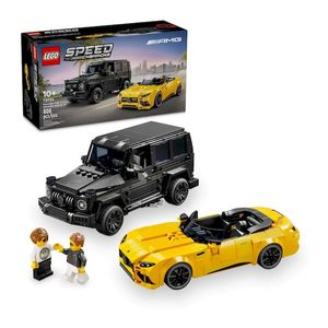 BLOQUE LEGO SPEED MERCEDES AMG 6 63 Y MERCEDES AMG SL63 808pzas.