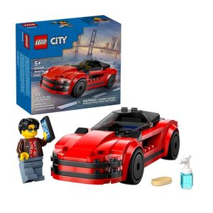 BLOQUE LEGO CITY DEPOTIVO ROJO 109pzas