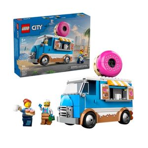 BLOQUE LEGO CITY CAMION DE DONUTS 196pzas